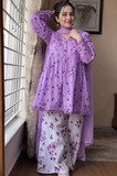 Kashaf - 3 piece Lawn frock style Printed suit -KP1240
