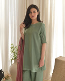 Charizma - Summer 3PC Lawn Embroidered Suit - kp1122
