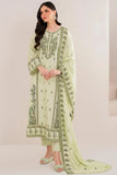 Florent - Winter 3PC Dhanak Embroidered Suit - kp3386