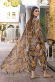 Charizma - 3Pc Digital Printed Lawn Shirt With Printed Lawn Trouser and Chiffon Dupatta - KP708