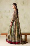 Baroque - Winter 3PC Karandi Digital Print Frock Dress - KP1289