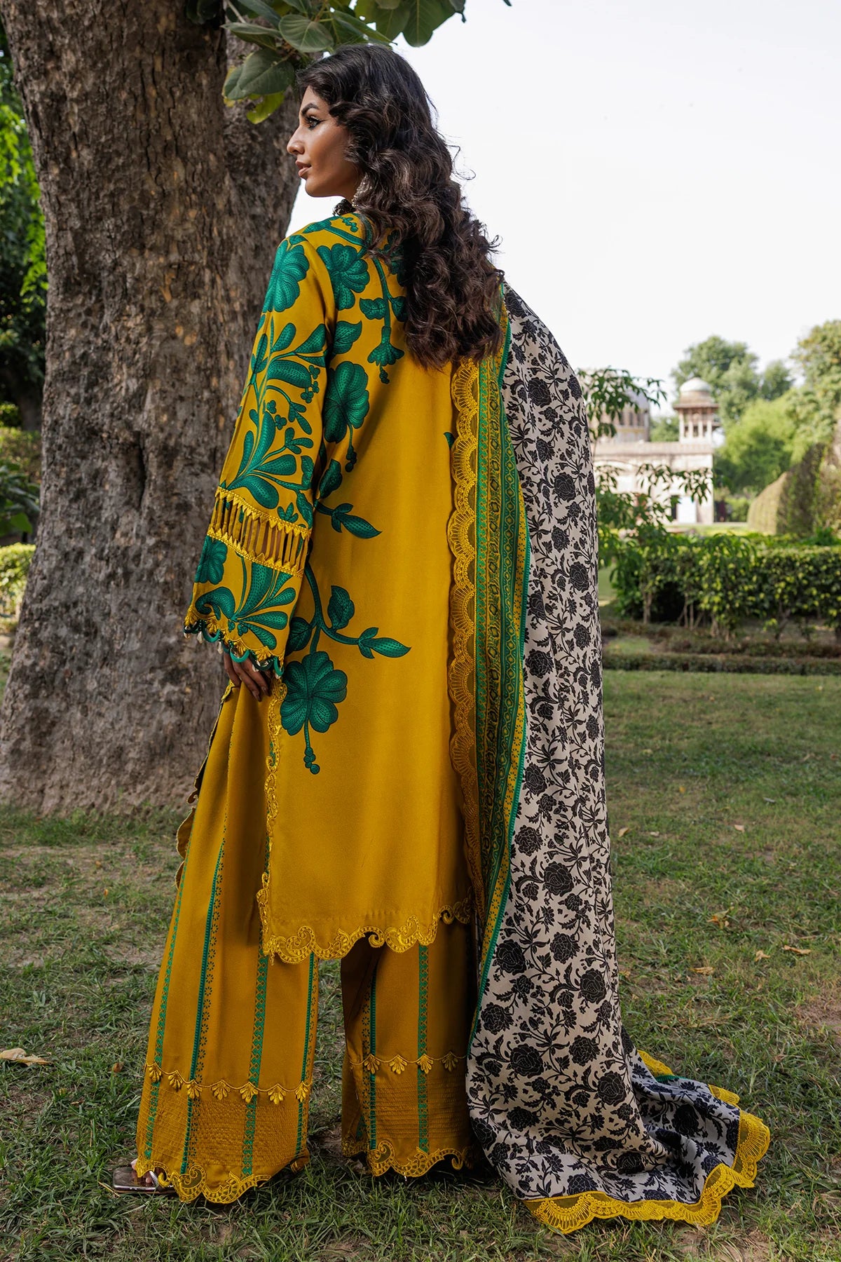 Charizma - Winter 3PC Karandi Digital Print Dress - KP33418