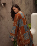 Charizma - Winter 3PC Karandi Digital Print Dress - KP1317