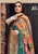 KP539-WINTER 3PC Dhannak Embroidered suit with Printed Shawll