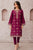 KP619-WINTER 3PC Dhannak Embroidered suit with Printed Shawll