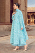 KP202-Bareeze -Embroidered 3pc lawn dress with embroidered chiffon dupatta