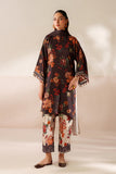 Baroque - Winter 3PC Karandi Digital Print Dress - KP33404