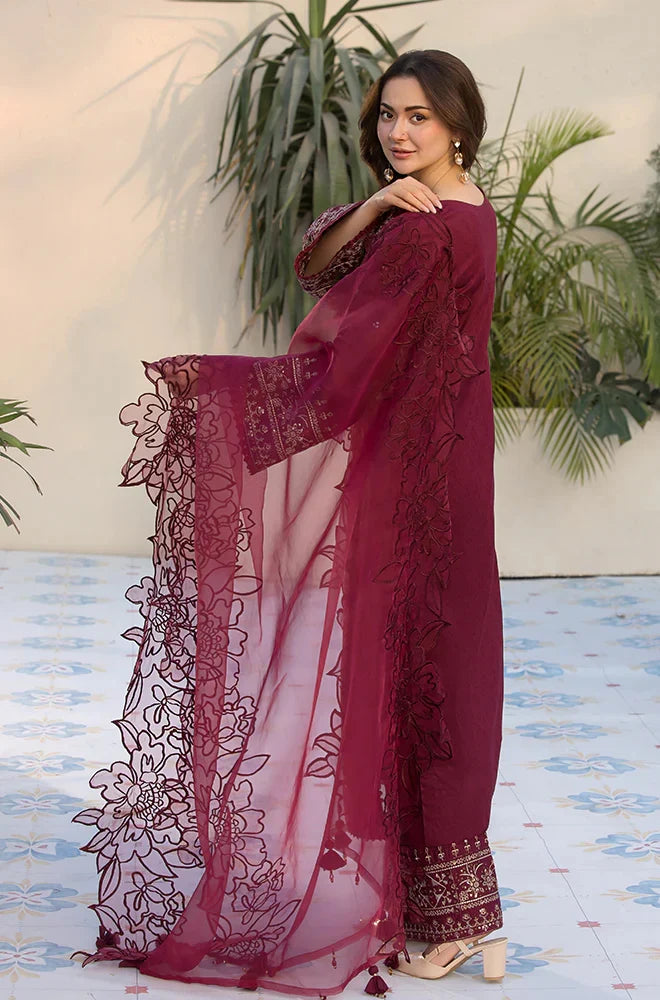 KP1050 - Allys 3PC Lawn Embroidered Suit