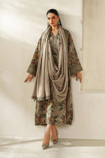 Winter  3PC Karandi Digital Print Dress - KP33145