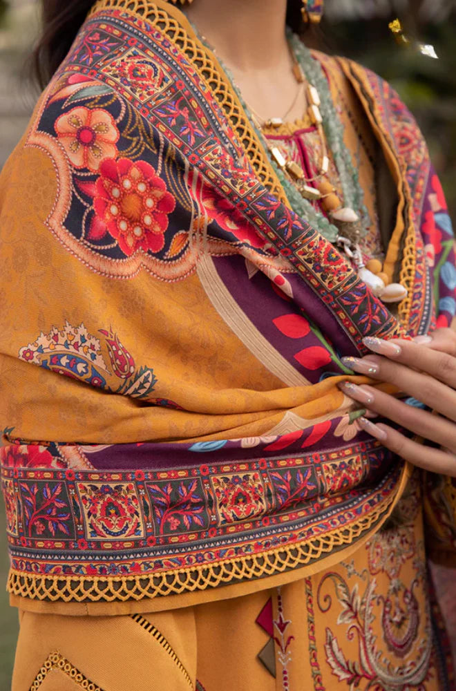 KP1071 - Asim Jofa - 3PC Lawn Embroidered Suit