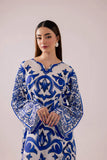 SUMMER 2 piece Silk printed coord kaftan - kp1130