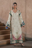 Ethnc - Luxury Silk Embroidered 3Pc Unstitched Suit - KP1302