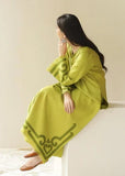 Dyot - Winter 2PC Dhanak Embroidered Suit - KP1276