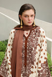 Baroque - Winter 3PC Karandi Digital Print Dress - KP1290
