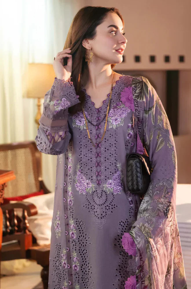 KP1039 - Jade 3PC Lawn Chickenkari Embroidered Suit