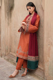 Jazmin - Winter 3PC Dhanak Embroidered Suit - kp3308