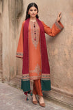 Jazmin - Winter 3PC Dhanak Embroidered Suit - kp3308