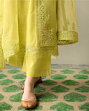 Dyot - Summer 3PC Lawn Embroidered Suit - KP1177