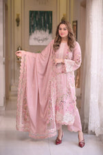 Aneelas - Summer 3PC Lawn Chikenkari Embroidered Shirt - KP1172
