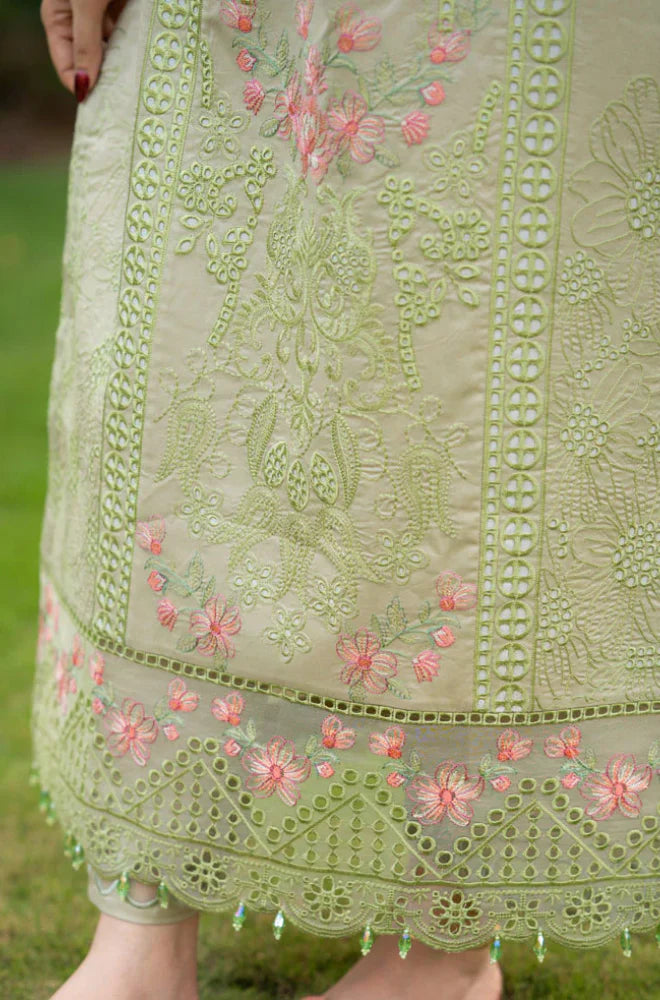 KP1062 -  Bareeze  3PC Lawn Embroidered Suit