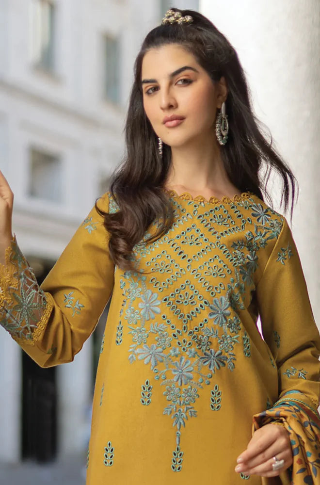 KP1027 - Rang Rasiya - 3PC Lawn Embroidered Suit