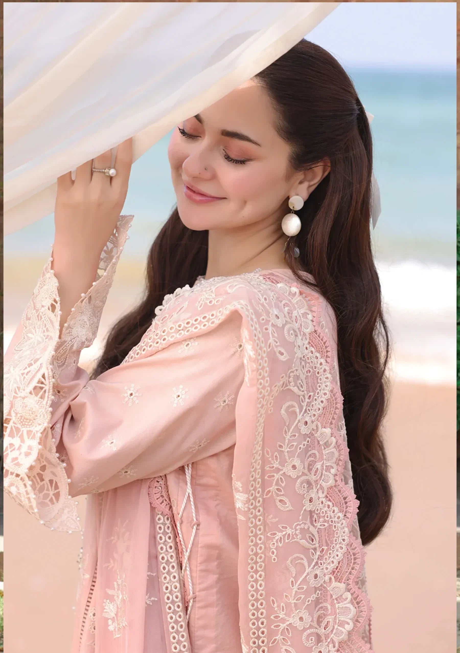 KP1042 - Imrozia Serene Hania Luxury Lawn 3Pc Suit