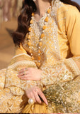 Qalamkar - Summer 3PC Lawn Chikenkari Embroidered Shirt - KP1108