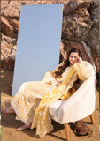 Qalamkar - Summer 3PC Lawn Chikenkari Embroidered Shirt - KP1108