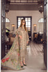 KP750-SUMMER 3PC Lawn Embroidered Shirt With Printed Organza Dupatta