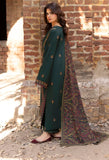Izel - Winter 3PC Dhanak Embroidered Suit - kp1266