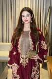 Ethnic - 2PC Silk Embroidered Shirt and Trouser - KP1283