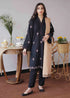 KP523-WINTER 3PC Dhanak suit with Embroidered Shawll