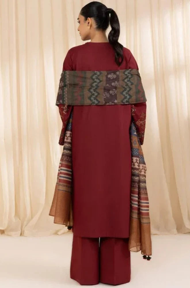 KP1017 - Sapphire 3PC Lawn Embroidered Suit