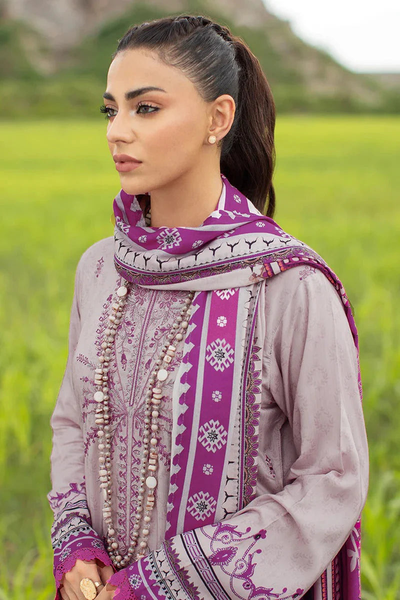 Jazmin - 3PC Lawn Embroidered Suit - kp1090