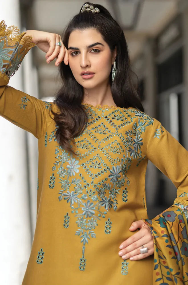 KP1027 - Rang Rasiya - 3PC Lawn Embroidered Suit