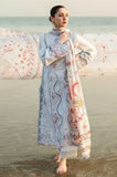 Qalamkar- 3PC ChickenKari Lawn Embroidered Suit- kp1080