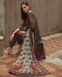 Charizma - Winter 3PC Karandi Digital Print Dress - KP3393