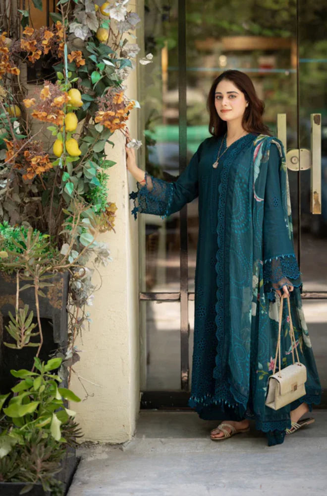 KP1070 - Bareeze 3PC Lawn Embroidered Suit
