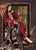 KP520-WINTER 3PC Dhannak Embroidered suit with Printed Shawll