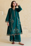 Mishkaa - Winter 2PC Dhanak Embroidered Suit - KP3371