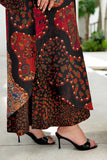 Baroque - Winter 3PC Karandi Digital Print Dress - KP1286