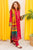 KP912-WINTER 3PC Dhannak Embroidered suit with Printed Shawll