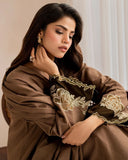 Baroque - Winter 3PC Dhanak Embroidered Suit - kp1262
