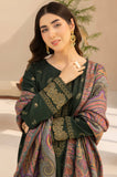 Mohagni - Winter 3PC Dhanak Embroidered Suit - kp3380
