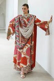 Baroque - Winter 3PC Karandi Digital Print Dress - KP1285