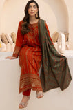 Mohagni  - Winter 3PC Dhanak Embroidered Suit - kp3364