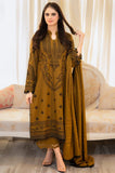 Libass - Winter 3PC Dhanak Embroidered Suit - kp3312