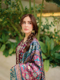 Sapphire - Winter 3PC Dhanak Embroidered Suit - kp1279