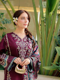 Sapphire - Winter 3PC Dhanak Embroidered Suit - kp1279