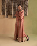 Ziva - Winter 3PC Dhanak Embroidered Suit - KP1299